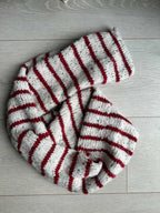 Contrast scarf-oppskrift