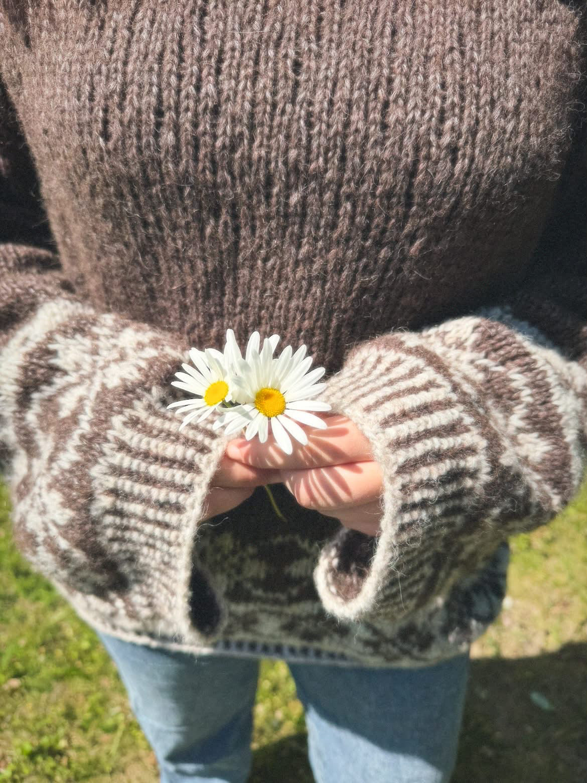 Florin genser-garnpakke i fluff