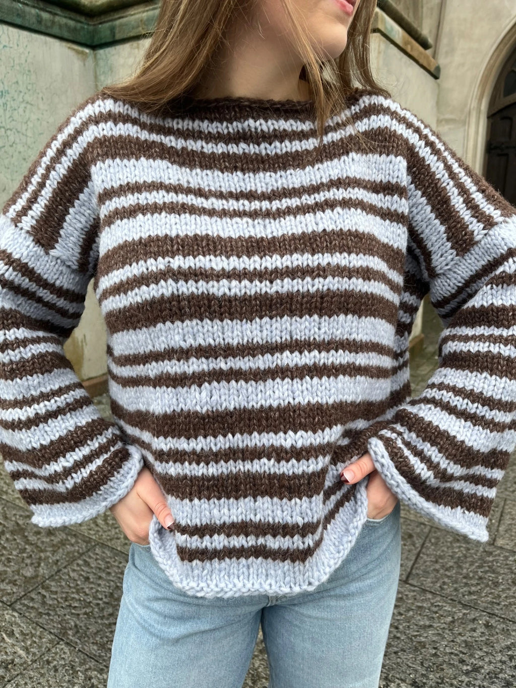 Mocha sweater-oppskrift